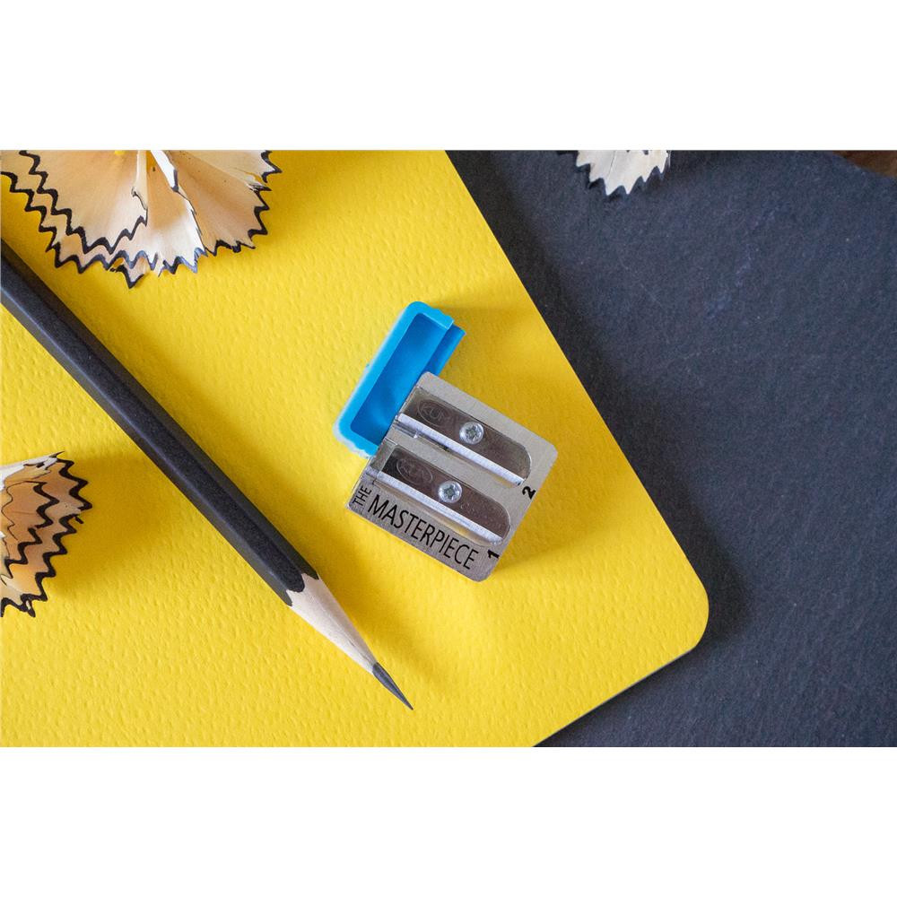 Double pencil sharpener Masterpiece - KUM - silver