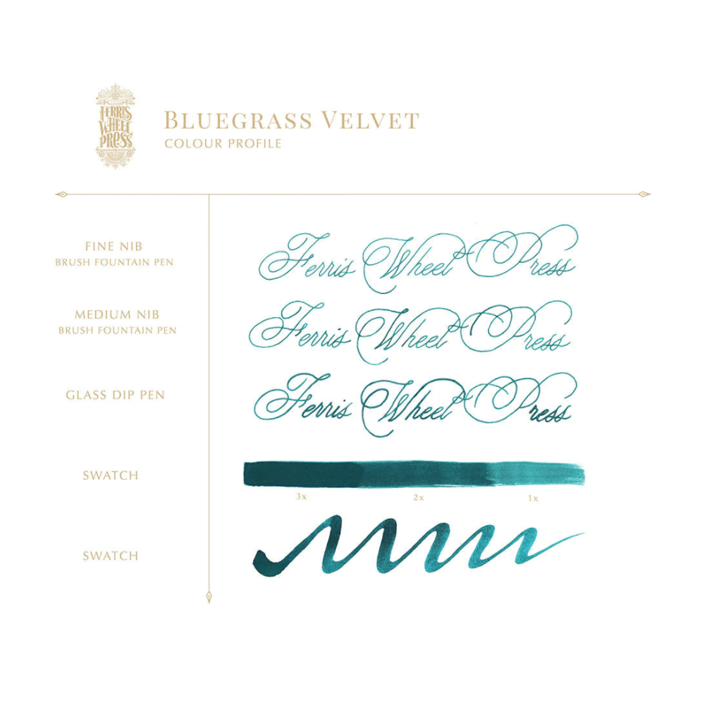 Atrament - Ferris Wheel Press - Bluegrass Velvet, 38 ml