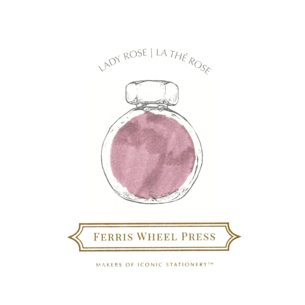 Calligraphy ink - Ferris Wheel Press - Lady Rose, 38 ml