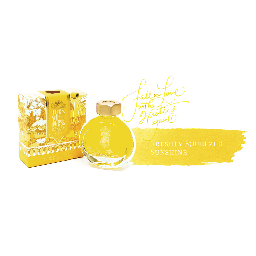 Calligraphy ink - Ferris Wheel Press - Freshly Squeezed Sunshine, 38 ml