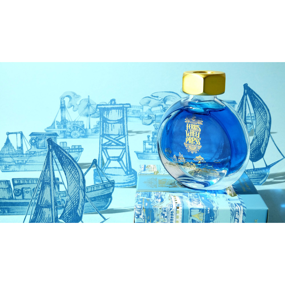 Calligraphy ink - Ferris Wheel Press - Three Steamboats, 38 ml