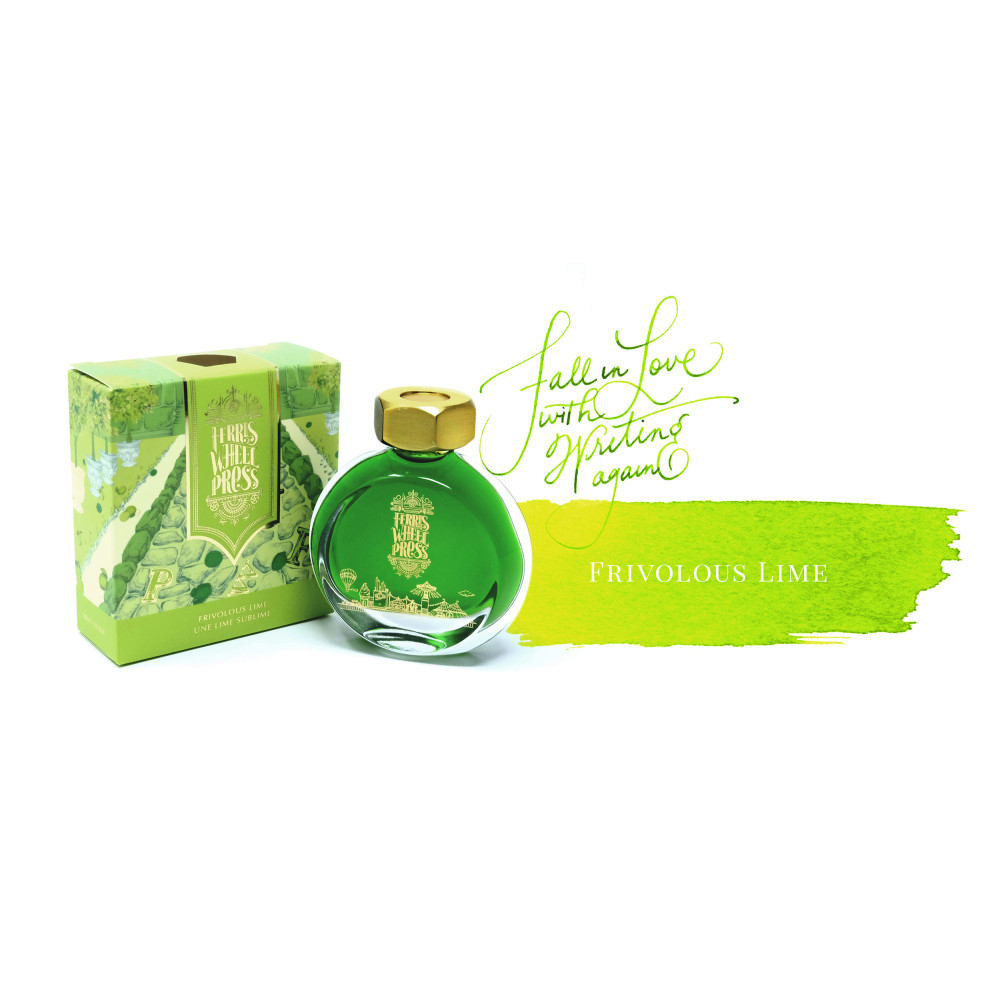 Atrament - Ferris Wheel Press - Frivolous Lime, 38 ml