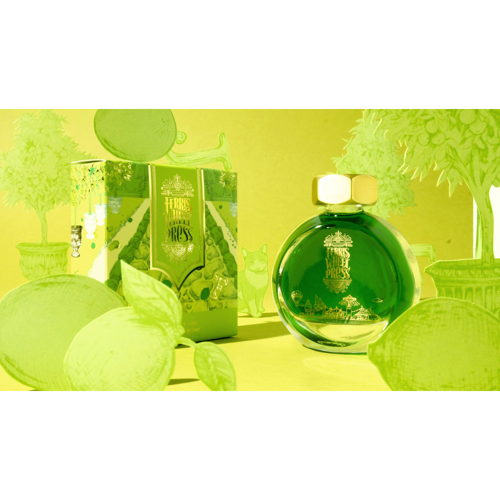 Atrament - Ferris Wheel Press - Frivolous Lime, 38 ml