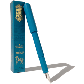 Carousel Fountain Pen - Ferris Wheel Press - Tattler's Teal, F