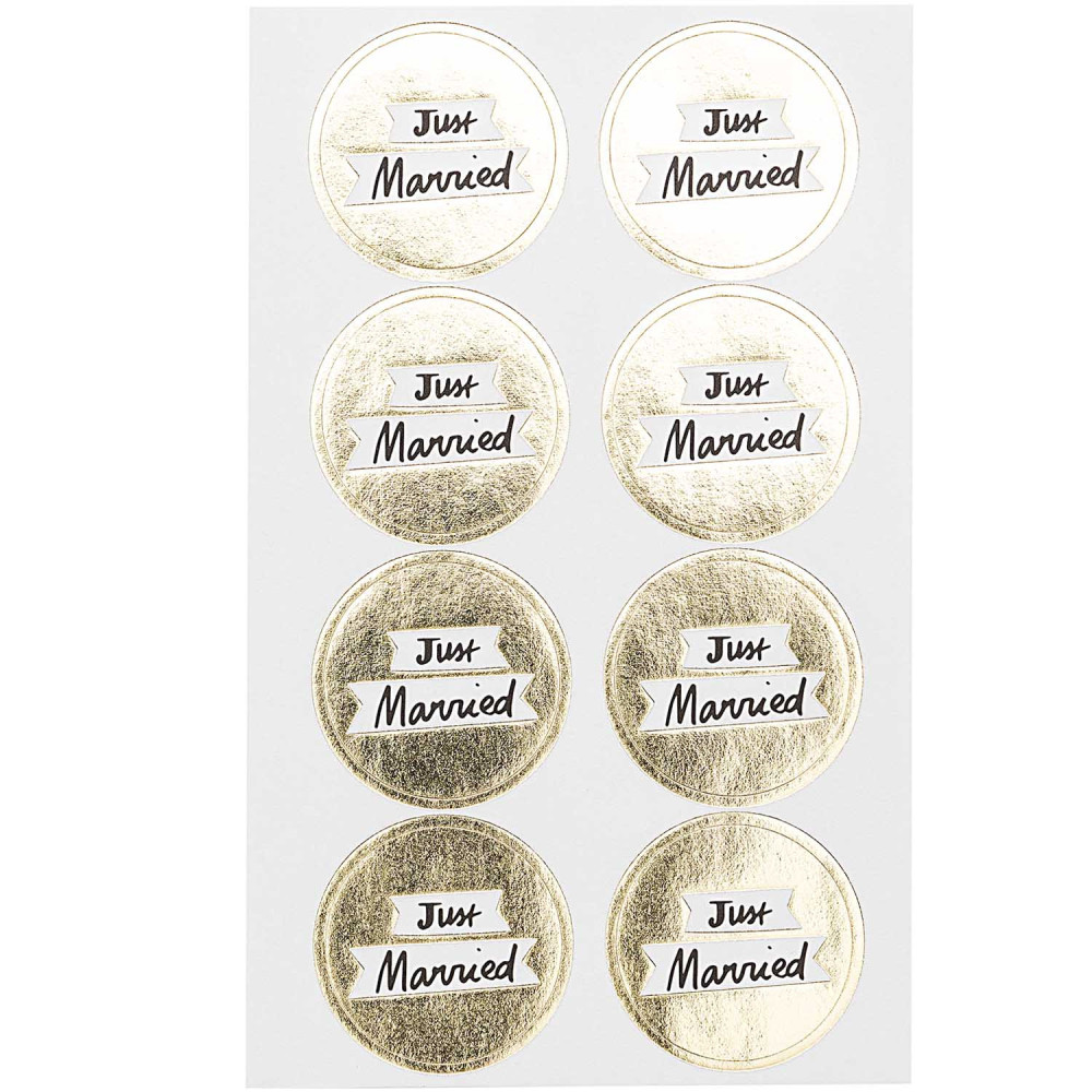 Stickers - Paper Poetry - Just Married, 32 pcs.