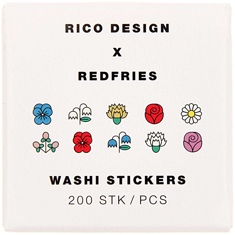 Washi stickers - Paper Poetry - Eye Candy, 200 pcs.
