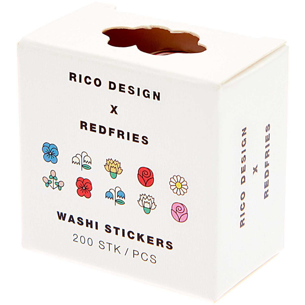 Naklejki washi - Paper Poetry - Eye Candy, 200 szt.