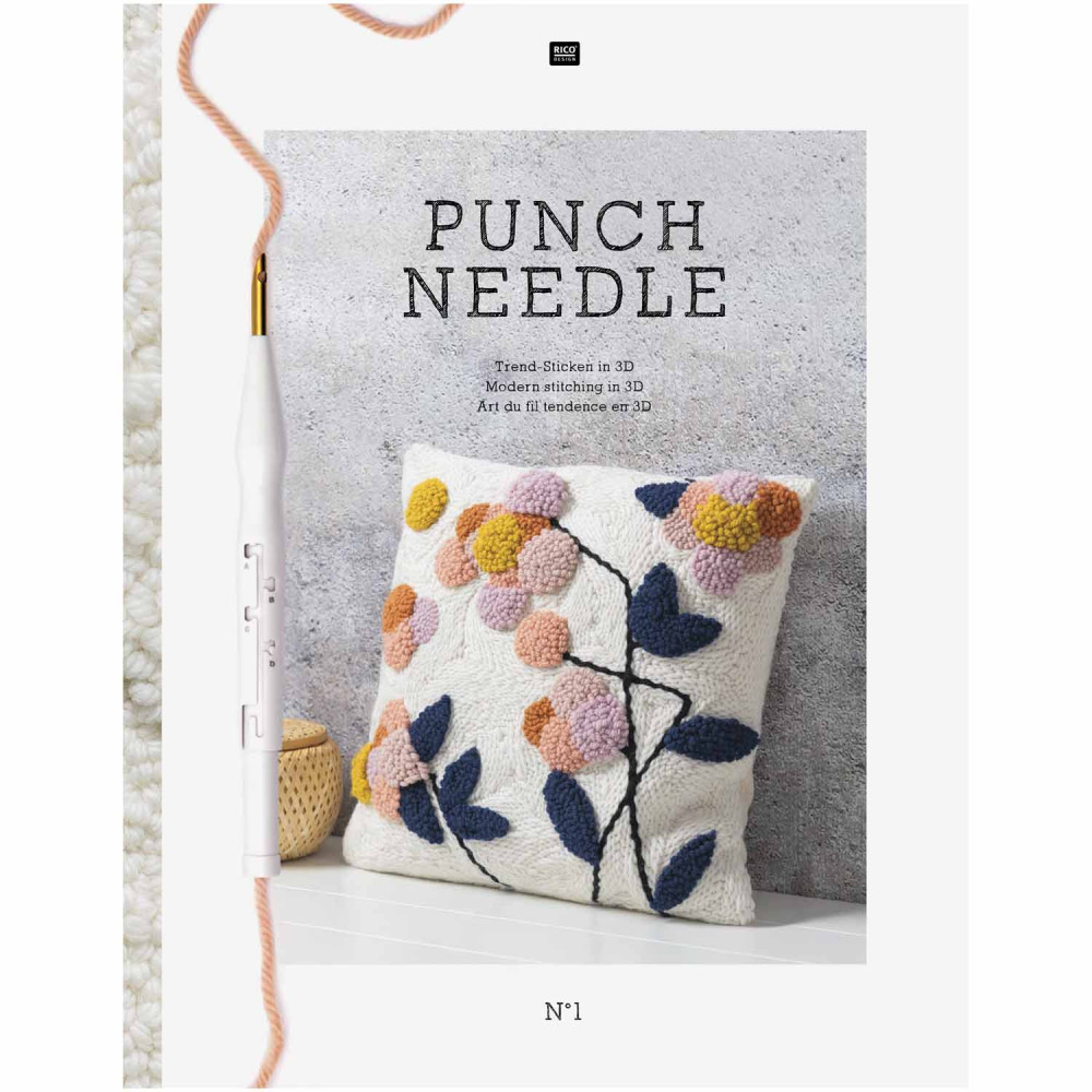 Booklet, instructions Punch Needle - Rico Design