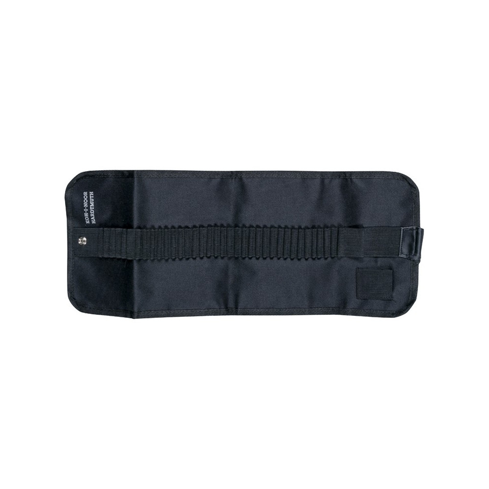Roll pencil case - Koh-I-Noor - black, 36 places
