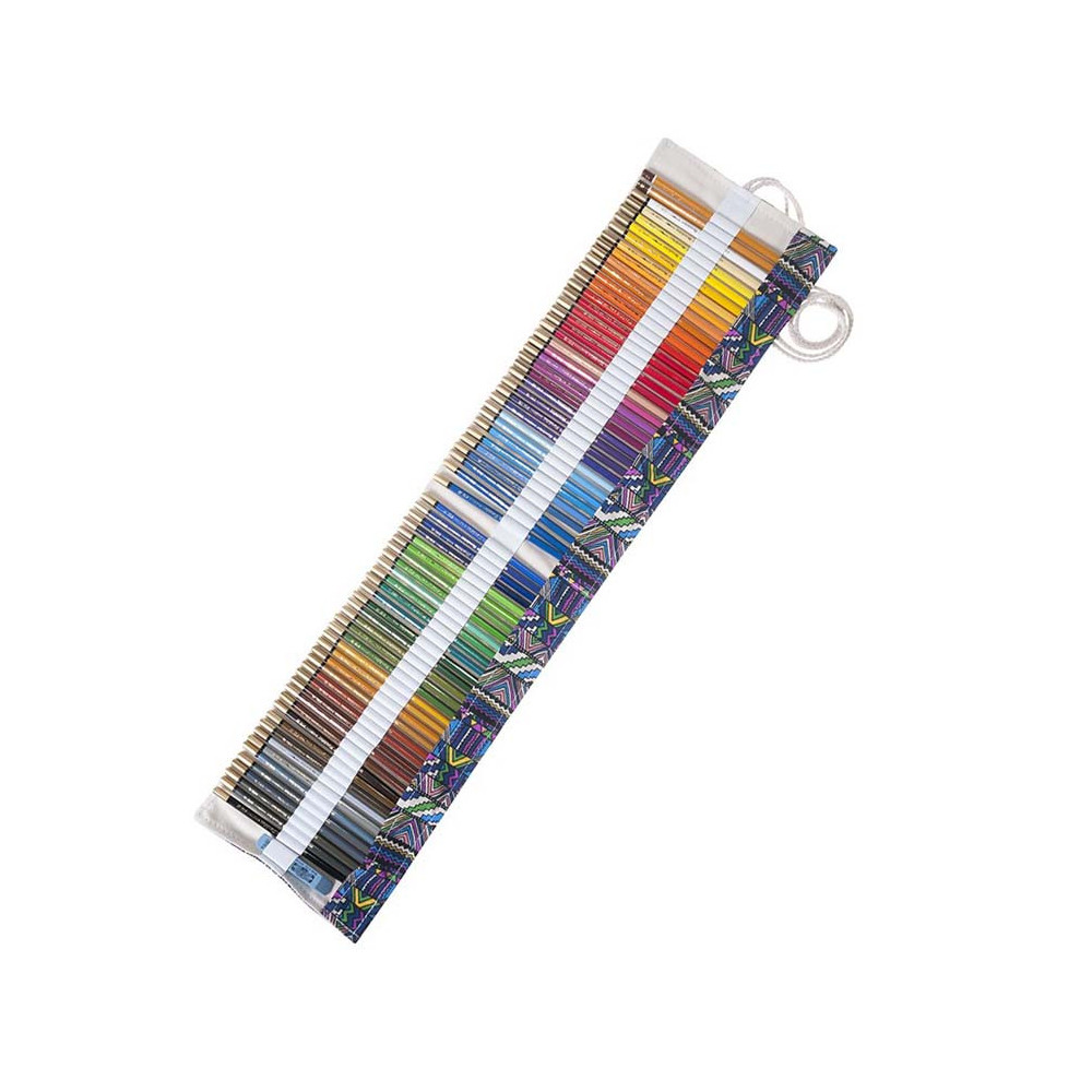 Zestaw kredek akwarelowych Mondeluz w zwijanym etui - Koh-I-Noor - 72 szt.