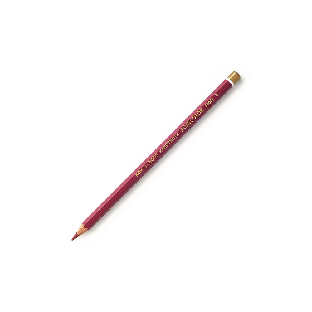 Kredka ołówkowa Polycolor - Koh-I-Noor - 08, Bordeaux Red