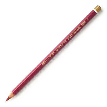 Kredka ołówkowa Polycolor - Koh-I-Noor - 08, Bordeaux Red
