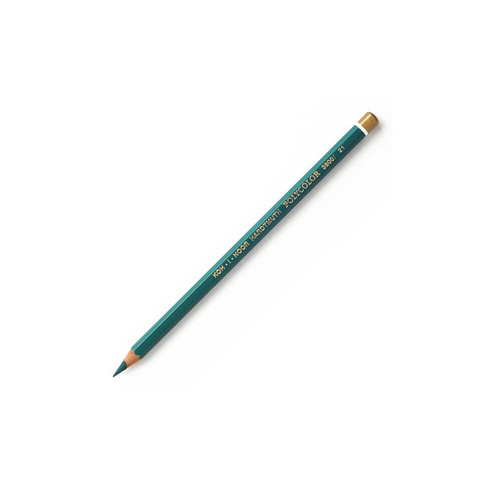 Kredka ołówkowa Polycolor - Koh-I-Noor - 21, Bluish Green