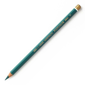Kredka ołówkowa Polycolor - Koh-I-Noor - 21, Bluish Green