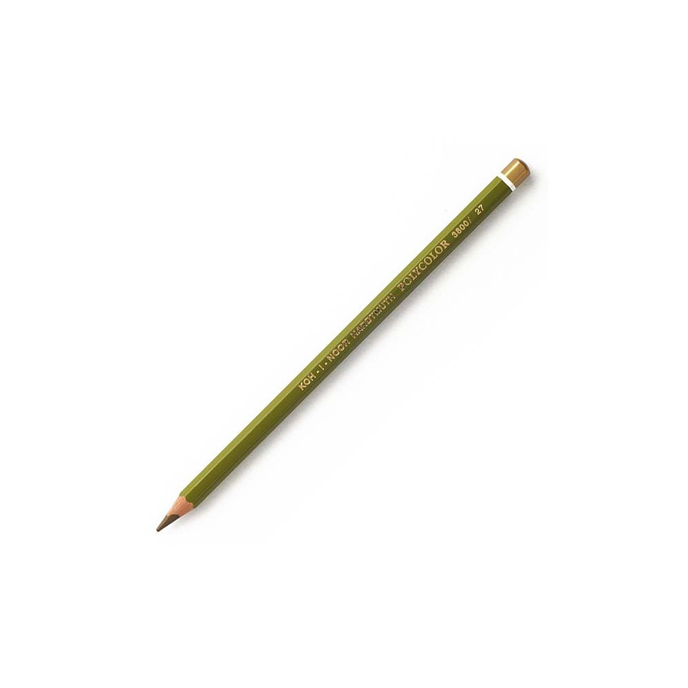 Polycolor colored pencil - Koh-I-Noor - 27, Olive Green Dark
