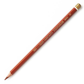 Polycolor colored pencil - Koh-I-Noor - 30, Reddish Brown