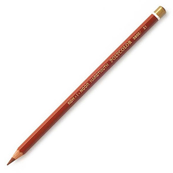 Polycolor colored pencil - Koh-I-Noor - 31, Light Brown