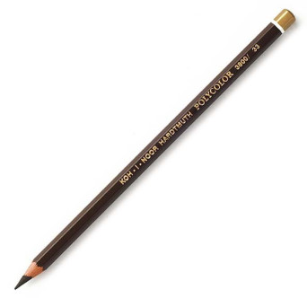 Kredka ołówkowa Polycolor - Koh-I-Noor - 33, Dark Brown