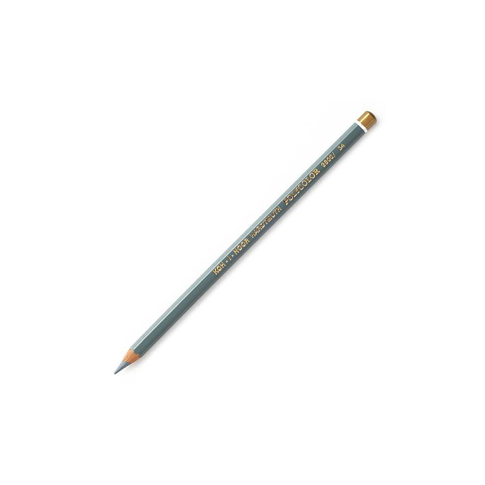 Polycolor colored pencil - Koh-I-Noor - 34, Bluish Grey Light