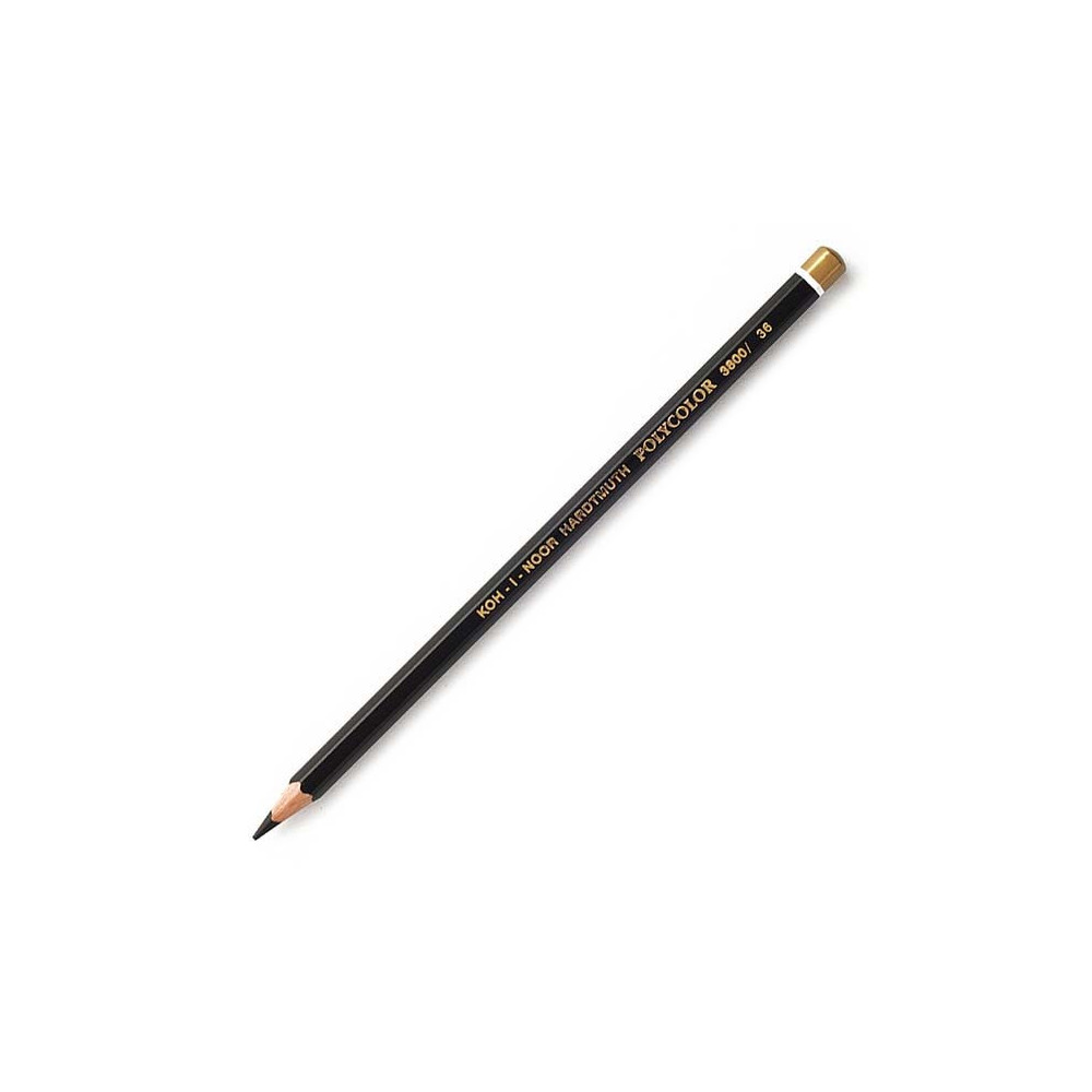 Kredka ołówkowa Polycolor - Koh-I-Noor - 36, Ivory Black