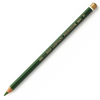 Polycolor colored pencil - Koh-I-Noor - 61, Sap Green