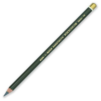 Kredka ołówkowa Polycolor - Koh-I-Noor - 70, Dark Grey