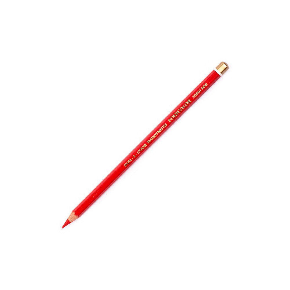 Polycolor colored pencil - Koh-I-Noor - 600, Light Scarlet Red
