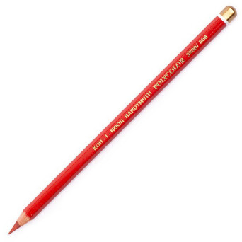 Kredka ołówkowa Polycolor - Koh-I-Noor - 606, Dark Vermilion Red