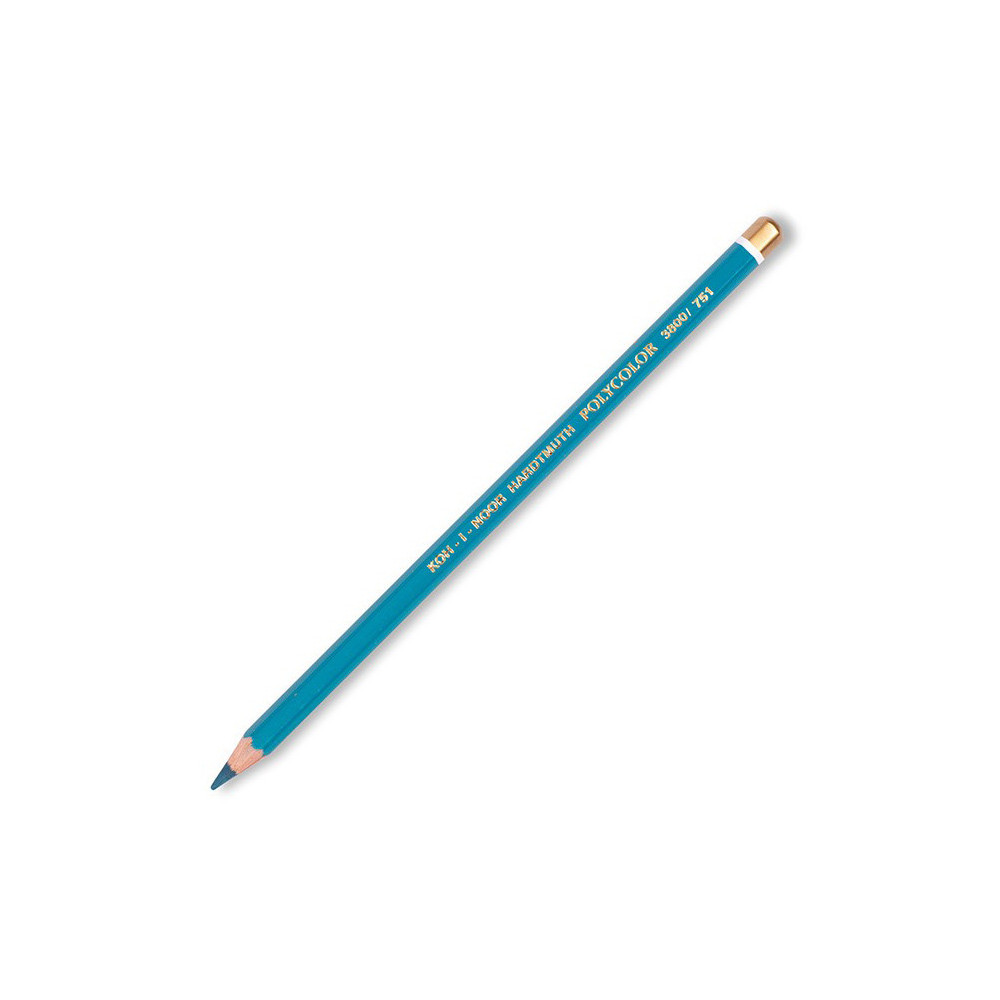 Polycolor colored pencil - Koh-I-Noor - 751, Teal Green