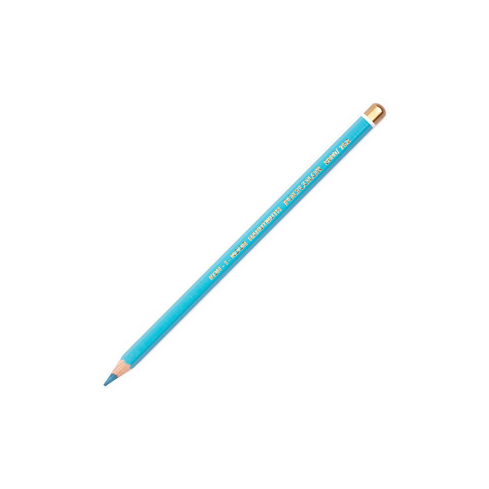 Polycolor colored pencil - Koh-I-Noor - 752, Medium Turquoise