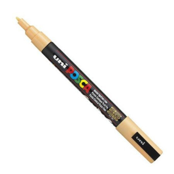 Marker Posca PC-3M - Uni - jasnopomarańczowy, light orange