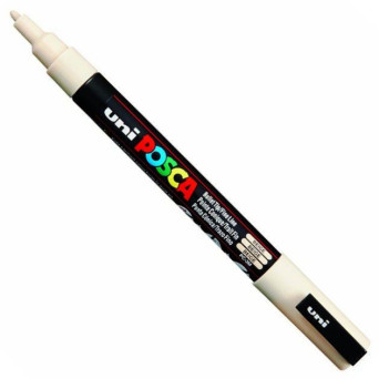 Marker Posca PC-3M - Uni - beżowy, beige