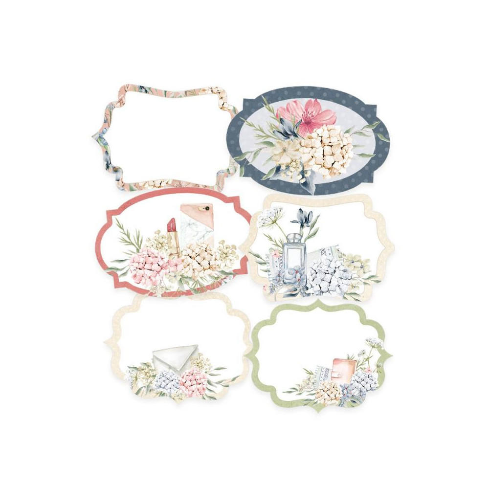 Zestaw tagów - Piątek Trzynastego - Lady's Diary 04, 6 szt.