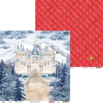 Papier do scrapbookingu 30,5 x 30,5 cm - Piątek Trzynastego - Once upon a time 01