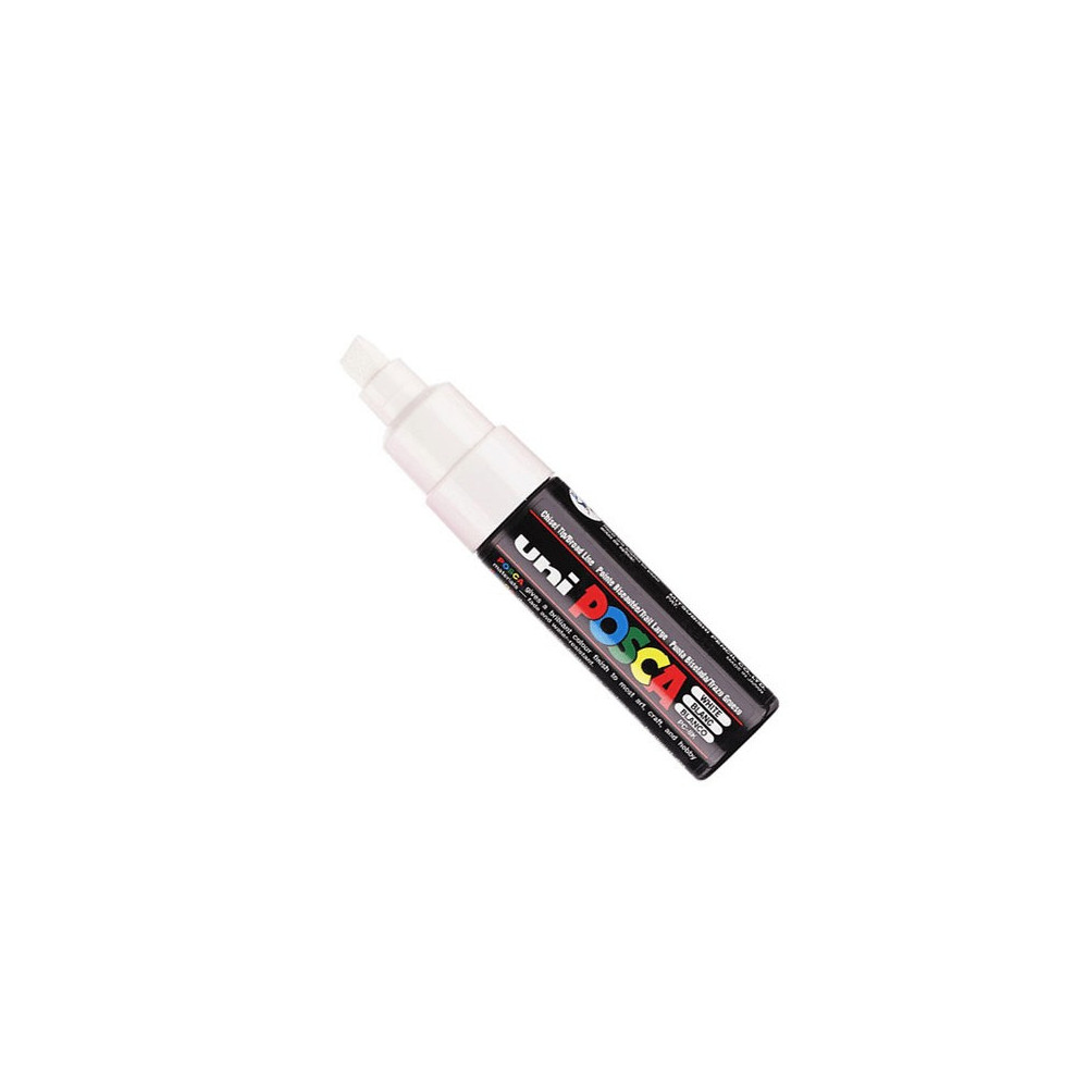Marker Posca PC-8K - Uni - biały, white