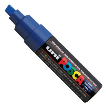 Marker Posca PC-8K - Uni - niebieski, blue