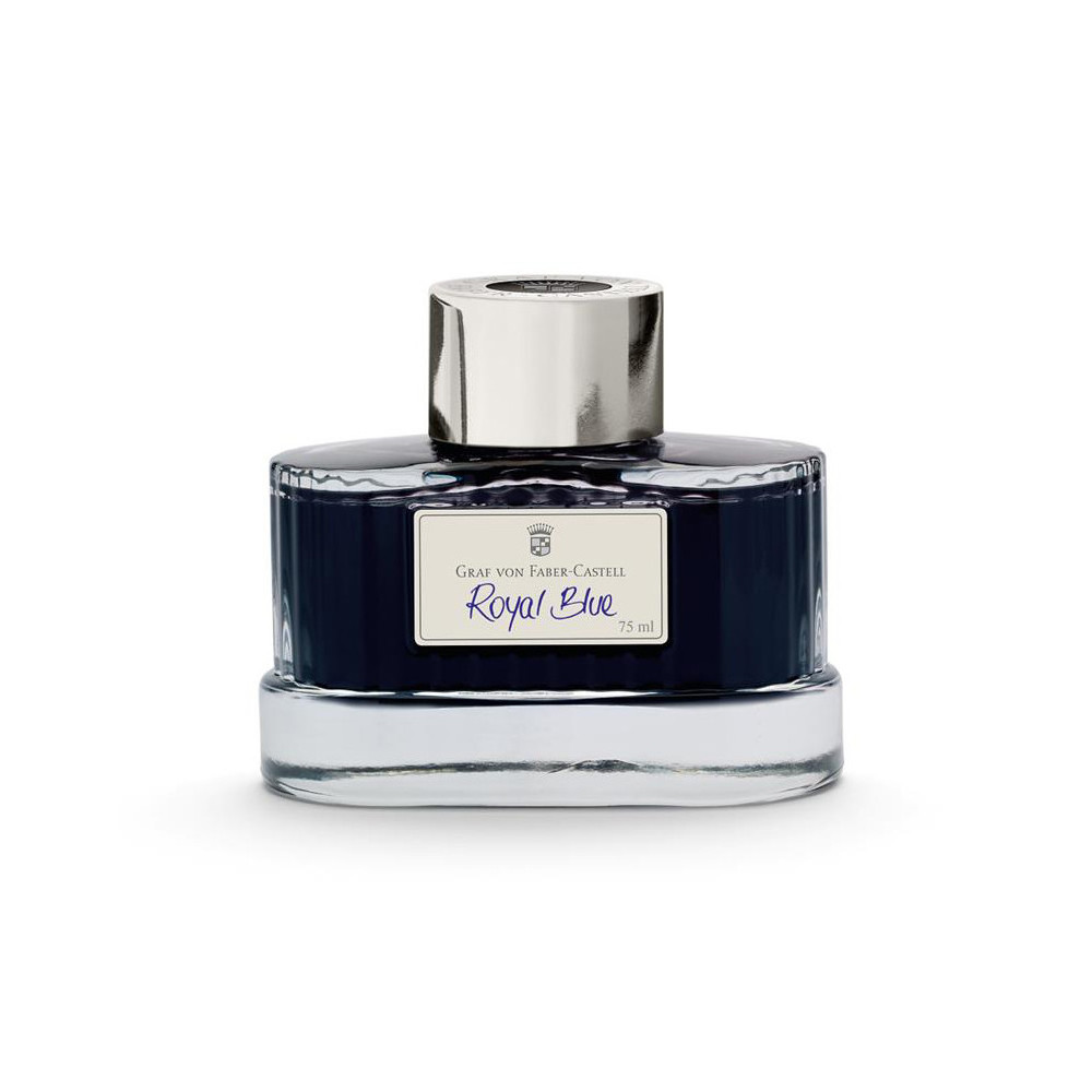 Calligraphy ink - Graf Von Faber-Castell - Royal Blue, 75 ml