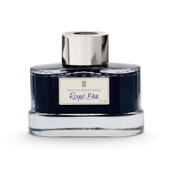 Calligraphy ink - Graf Von Faber-Castell - Royal Blue, 75 ml