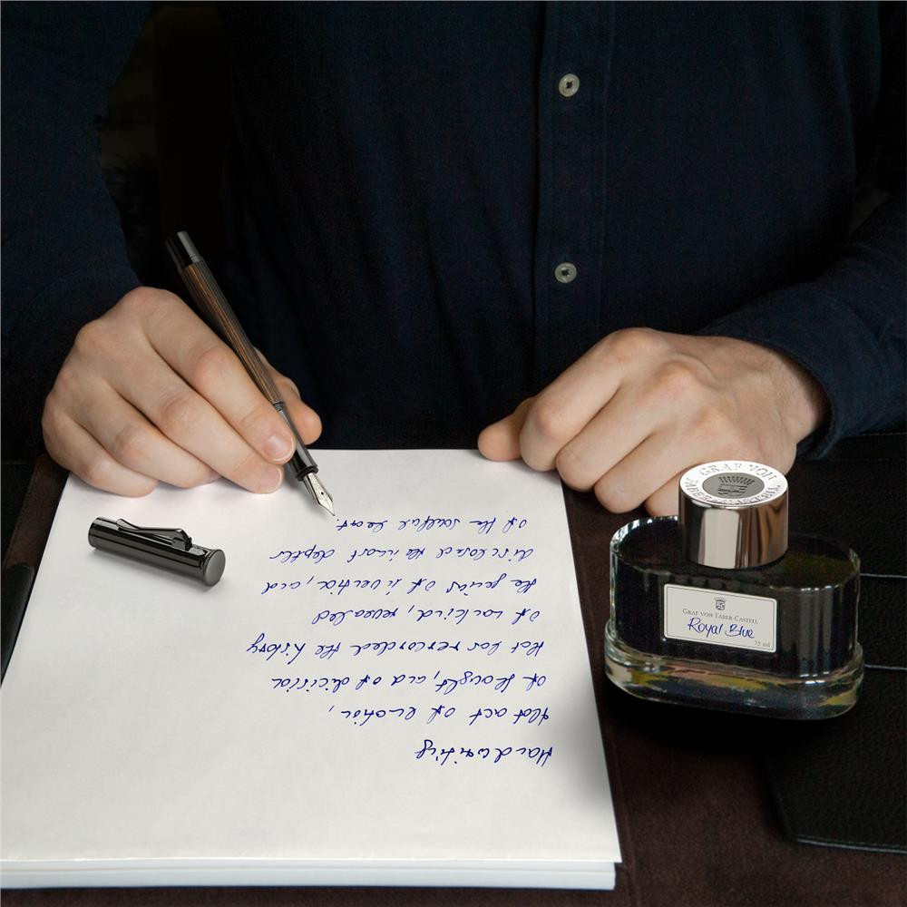Atrament - Graf Von Faber-Castell - Royal Blue, 75 ml