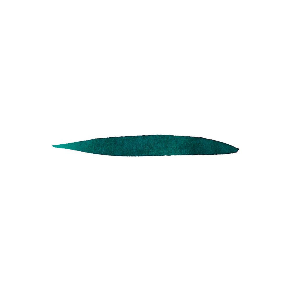 Permanent calligraphy ink - Graf Von Faber-Castell - Deep Sea Green, 75 ml
