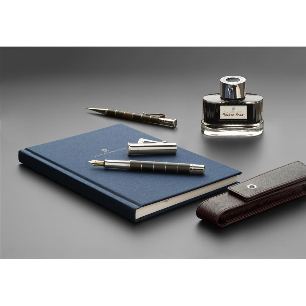 Atrament permanentny - Graf Von Faber-Castell - Hazelnut Brown, 75 ml