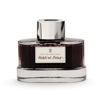 Atrament permanentny - Graf Von Faber-Castell - Hazelnut Brown, 75 ml