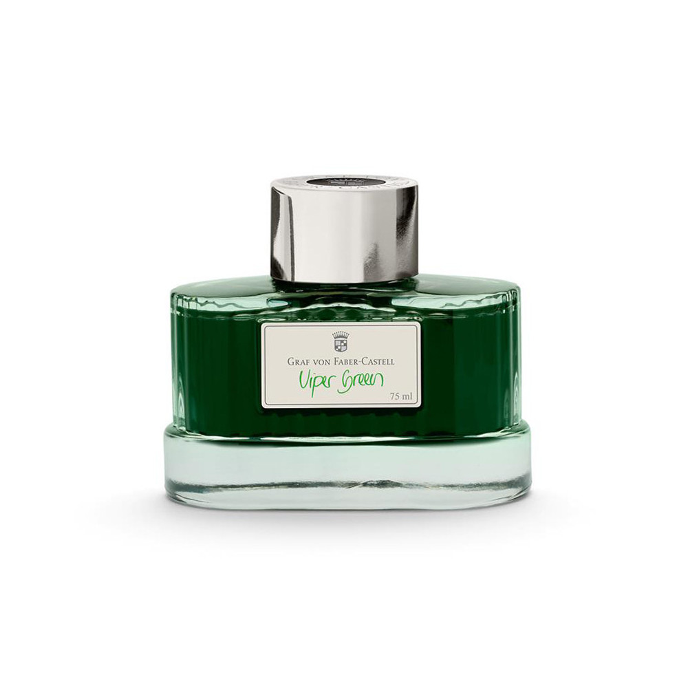 Permanent calligraphy ink - Graf Von Faber-Castell - Viper Green, 75 ml