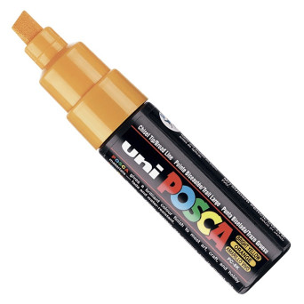 Marker Posca PC-8K - Uni - żółty, bright yellow