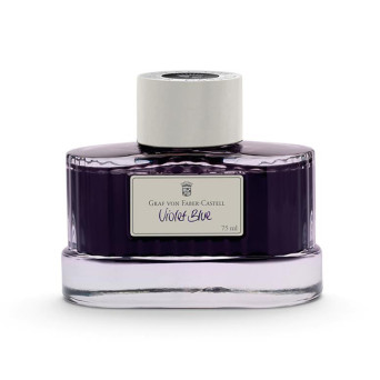 Atrament permanentny - Graf Von Faber-Castell - Violet Blue, 75 ml