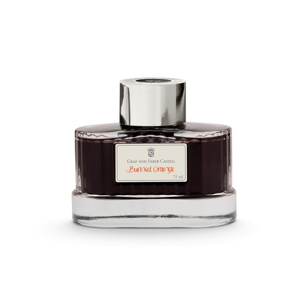Atrament permanentny - Graf Von Faber-Castell - Burned Orange, 75 ml