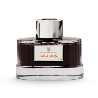 Permanent calligraphy ink - Graf Von Faber-Castell - Burned Orange, 75 ml