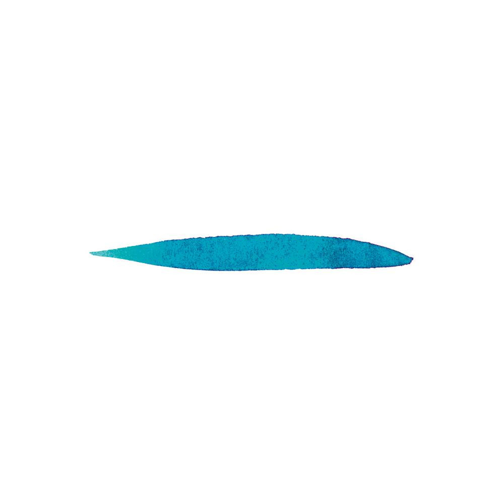 Calligraphy ink cartridges - Graf Von Faber-Castell - Turquoise, 6 pcs.