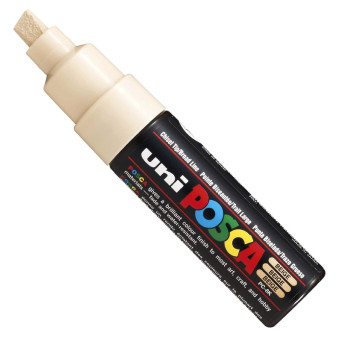 Paint Posca Marker PC-8K - Uni - beige