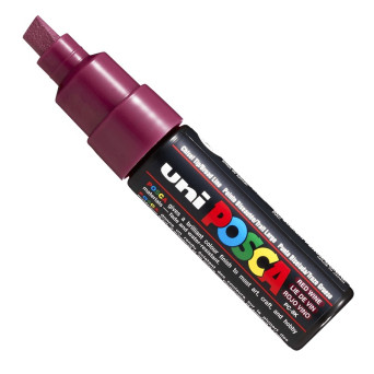 Paint Posca Marker PC-8K - Uni - red wine